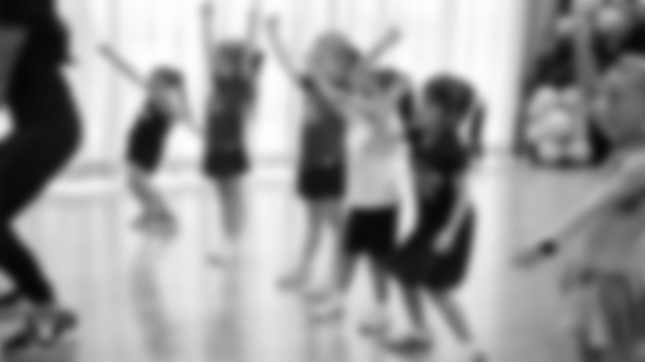 Dancers during day one of summer camp at The Studio.