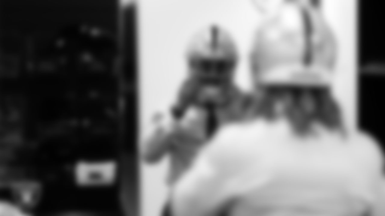 Las Vegas Raiders first-round draft pick running back Ashton Jeanty tours Intermountain Health Performance Center following his selection in the 2025 NFL Draft.