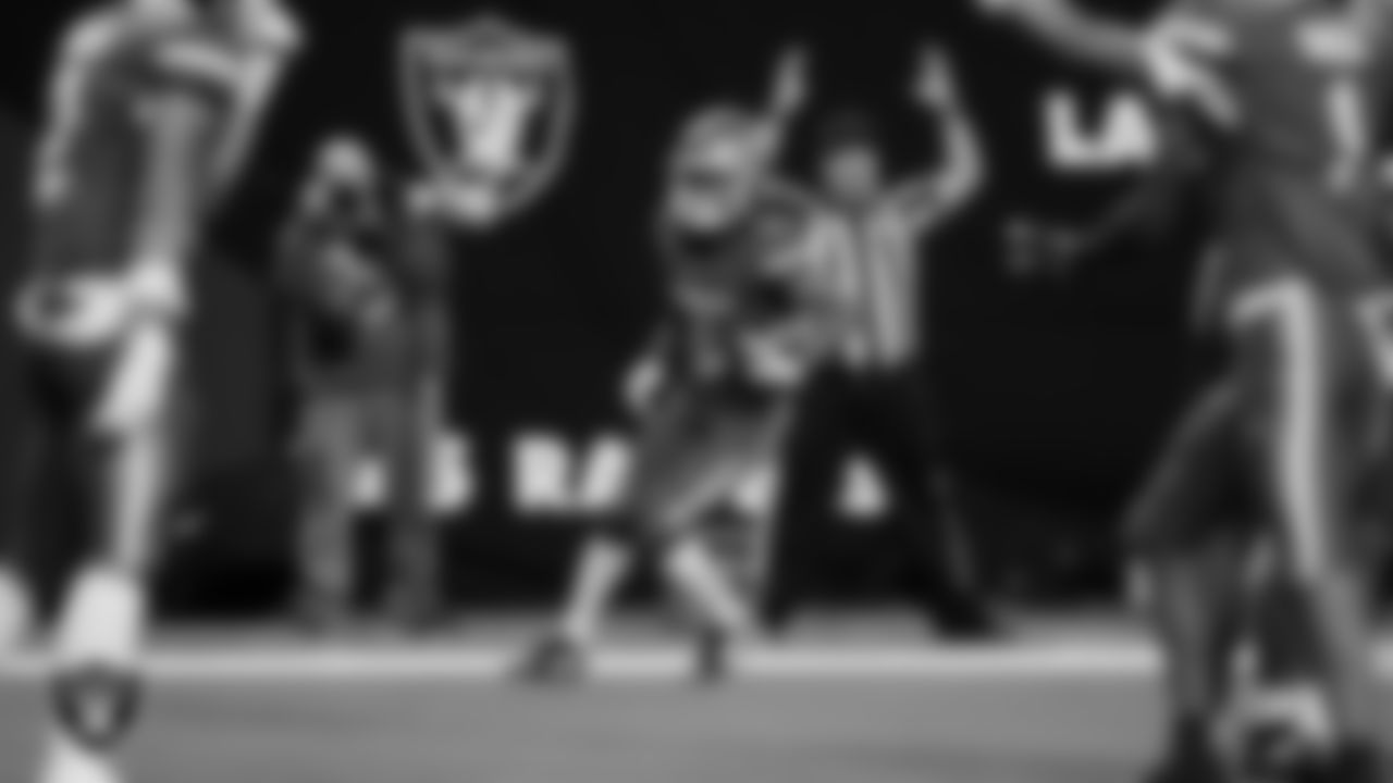 Bishop Gorman High School and Arbor View High School face off in the NIAA 5A Open Division State Championship game at Allegiant Stadium.