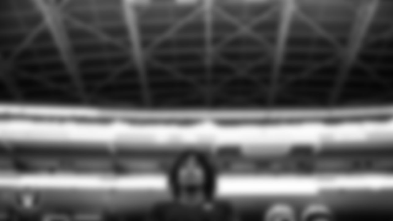 Las Vegas Raiders cornerback Darien Porter (26) on the bench before the preseason away game against the Seattle Seahawks at Lumen Field.