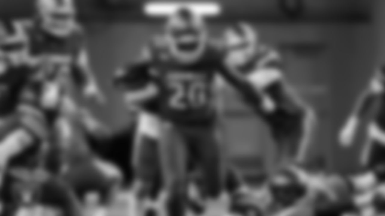 Bishop Gorman High School and Arbor View High School face off in the NIAA 5A Open Division State Championship game at Allegiant Stadium.