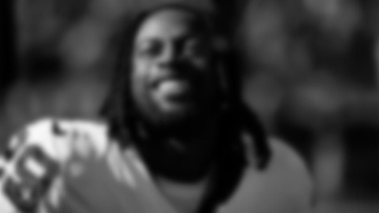 Las Vegas Raiders safety Chris Smith II (29) warming up before the regular season away game against the Kansas City Chiefs at GEHA Field at Arrowhead Stadium.