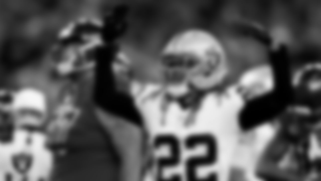 Las Vegas Raiders cornerback Eric Stokes (22) during the regular season away game against the Houston Texans at NRG Stadium.