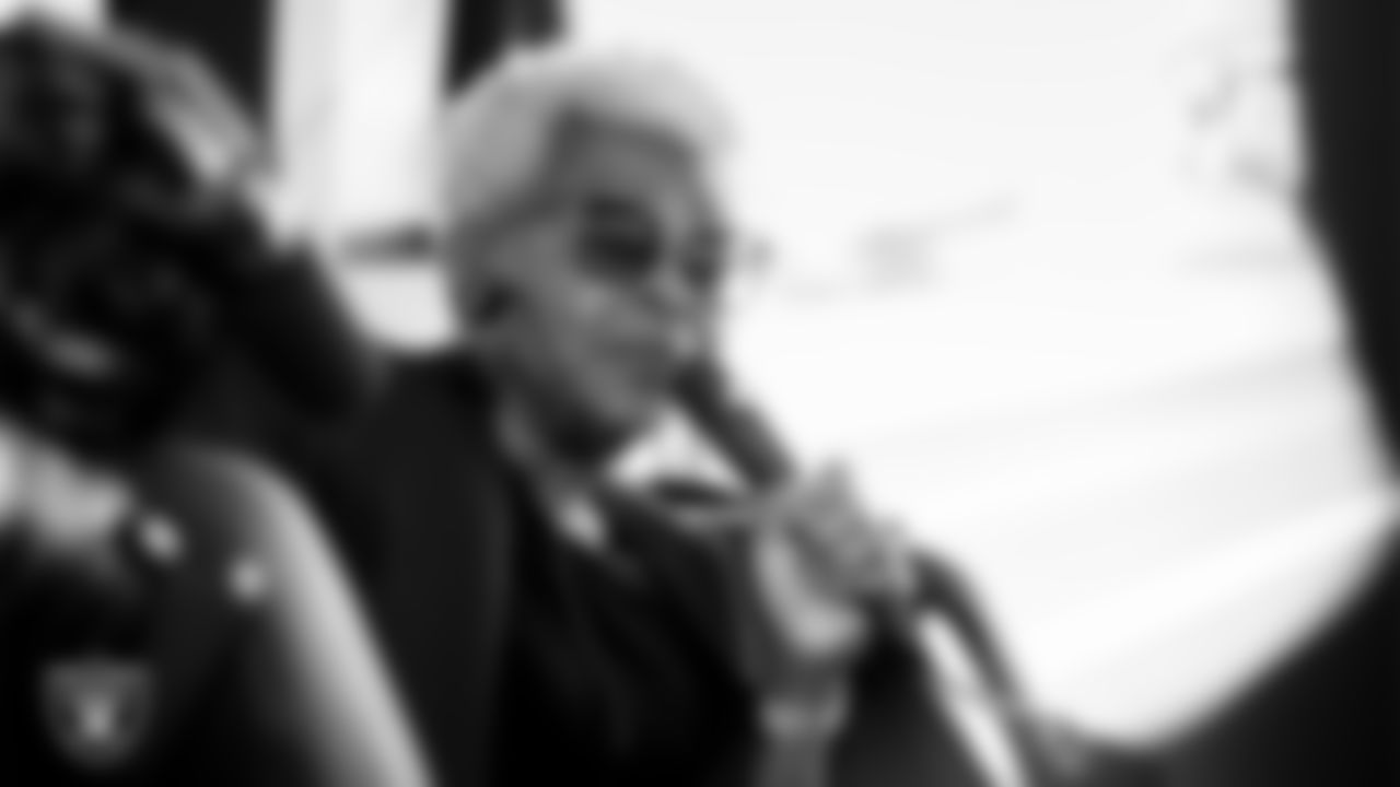 Former founding director of UNLV's Oral History Research Center and American historian Claytee White speaks to attendees during the Historic Westside Tour.