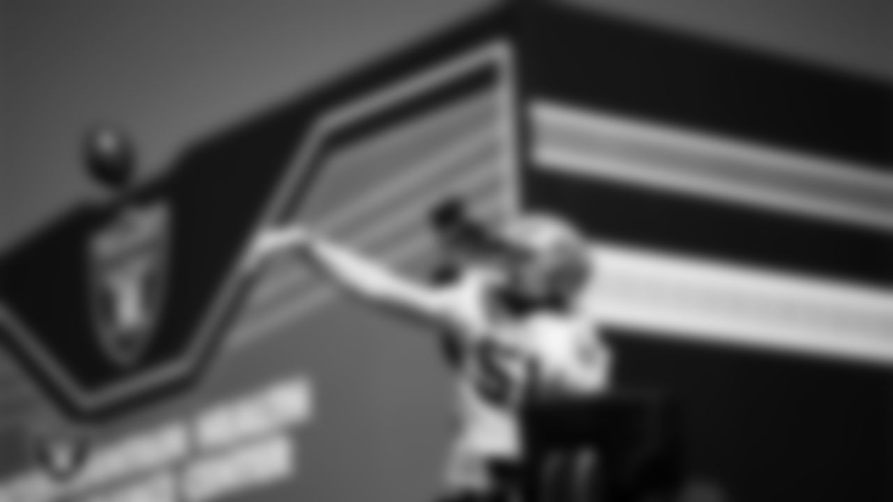 Las Vegas Raiders defensive end Malcolm Koonce (51) during practice at Intermountain Health Performance Center.