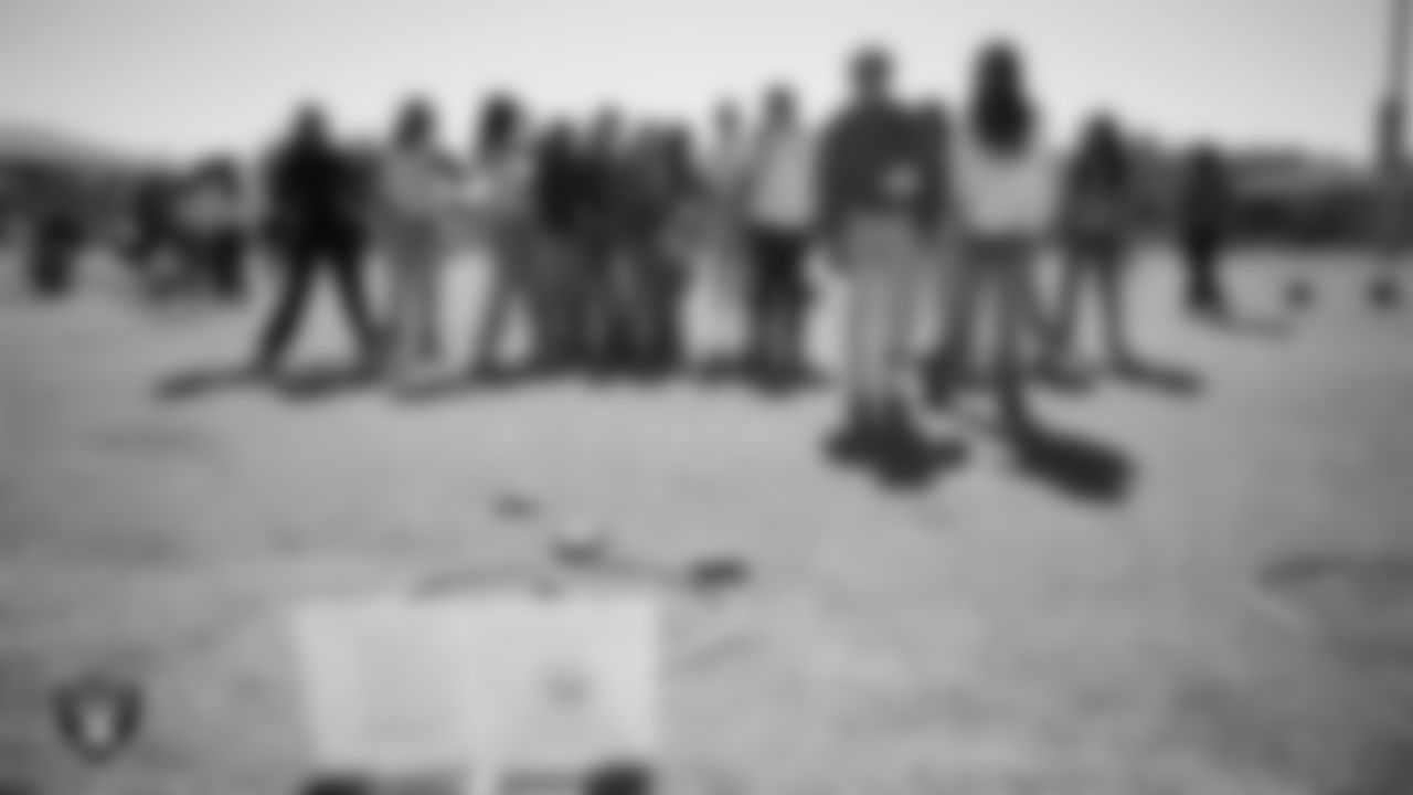 Students participate in activities while learning about flag football, nutrition and mental health during the R.U.S.H. program at J.D. Smith Middle School.