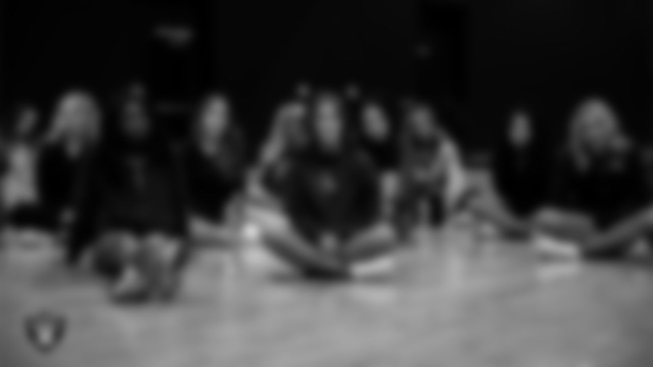 Dancers during a recruitment clinic at The Studio.