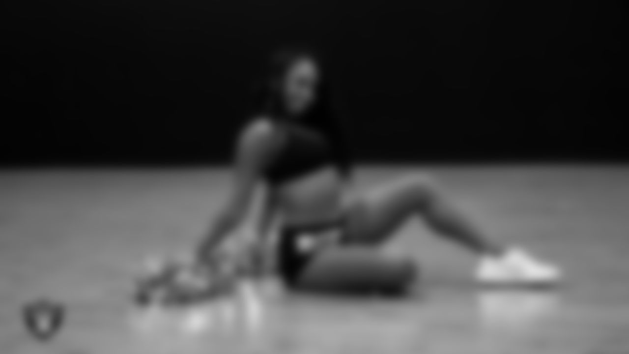 A dancer during a recruitment clinic at The Studio.