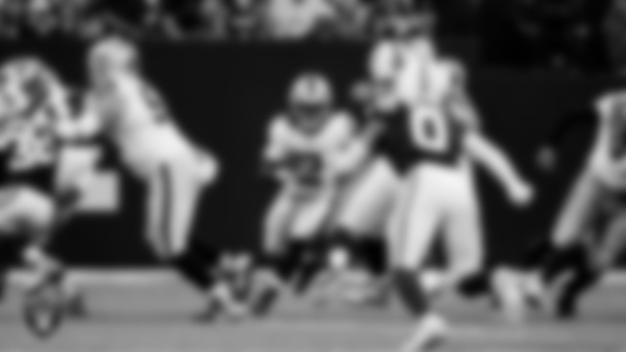 Las Vegas Raiders running back Ashton Jeanty (2) during the regular season away game against the Indianapolis Colts at Lucas Oil Stadium.