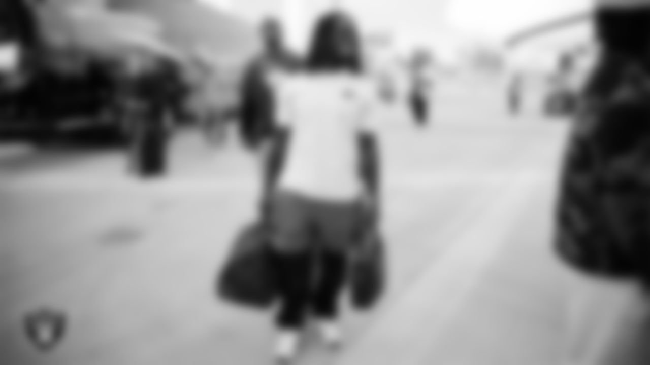 Las Vegas Raiders running back Ashton Jeanty (2) departs for the regular season away game against the Houston Texans.