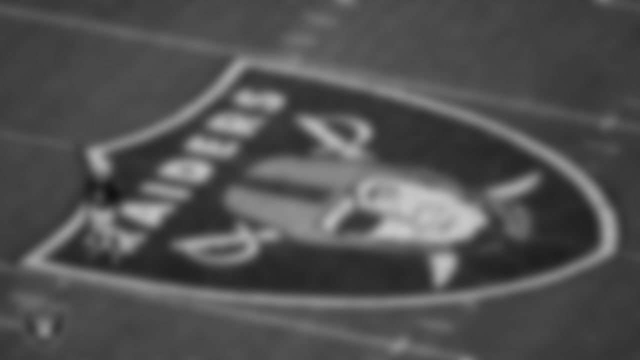 Las Vegas Raiders running back Ashton Jeanty (2) lines up before the snap during the regular season home game against the Jacksonville Jaguars at Allegiant Stadium.