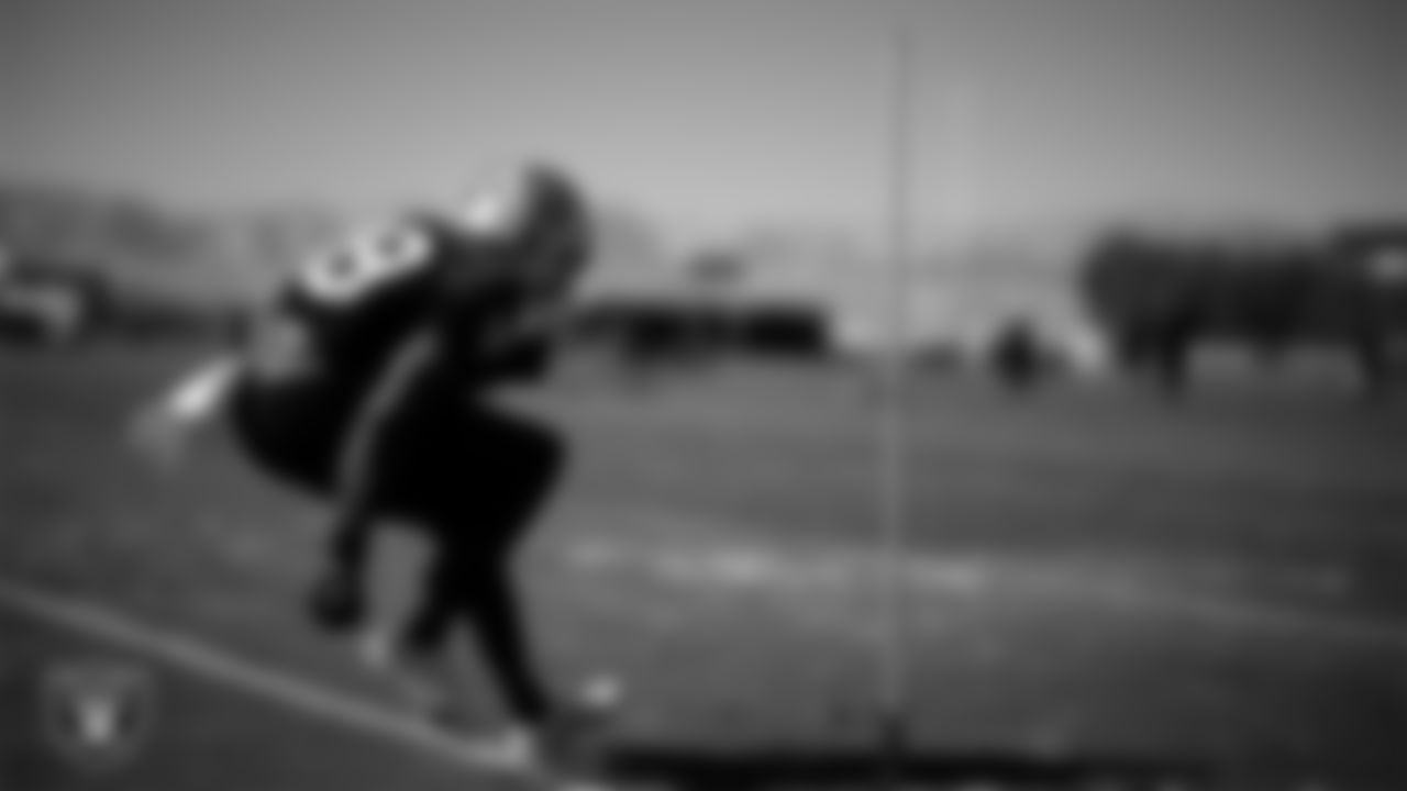 Las Vegas Raiders wide receiver Justin Shorter (88) during practice at Intermountain Health Performance Center.