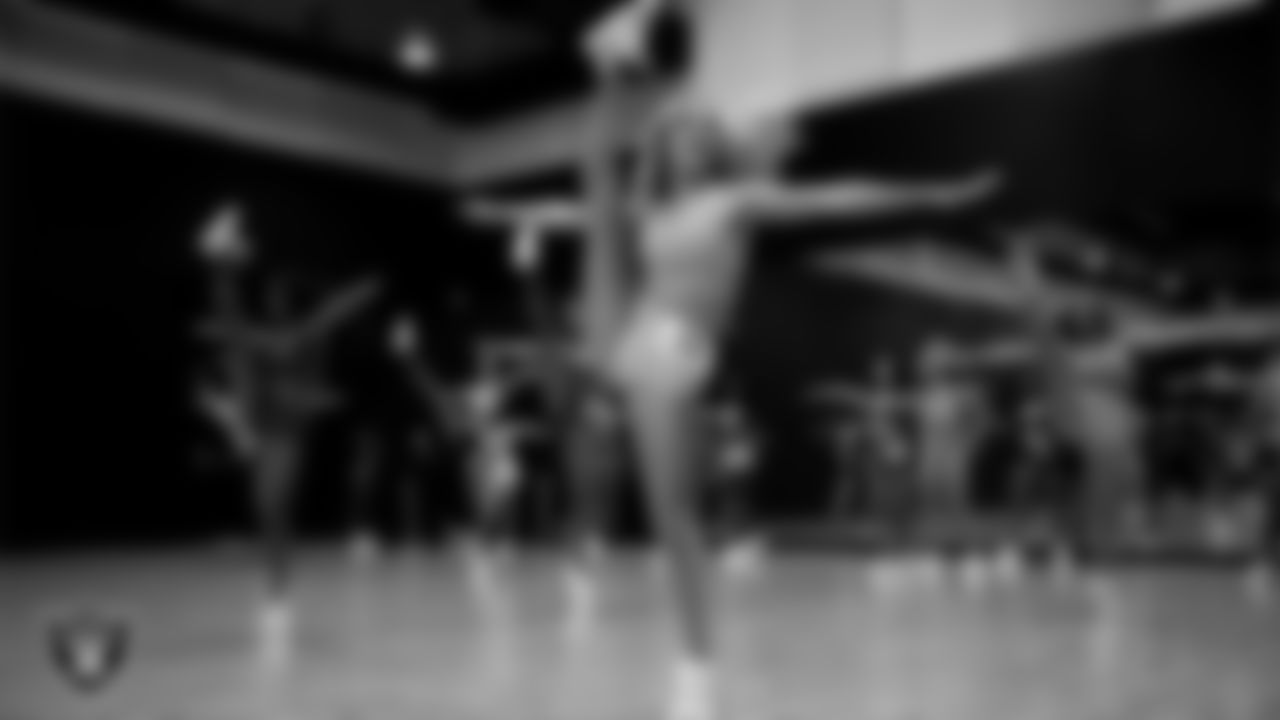 A dancer during a recruitment clinic at The Studio.