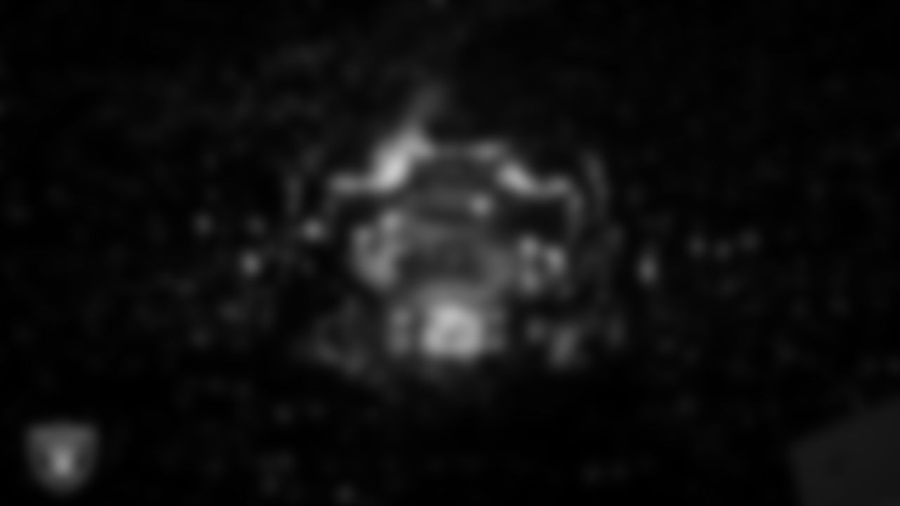 Rappers Nelly and City Spud perform during halftime at the Las Vegas Raiders' regular season home game against the Dallas Cowboys at Allegiant Stadium.