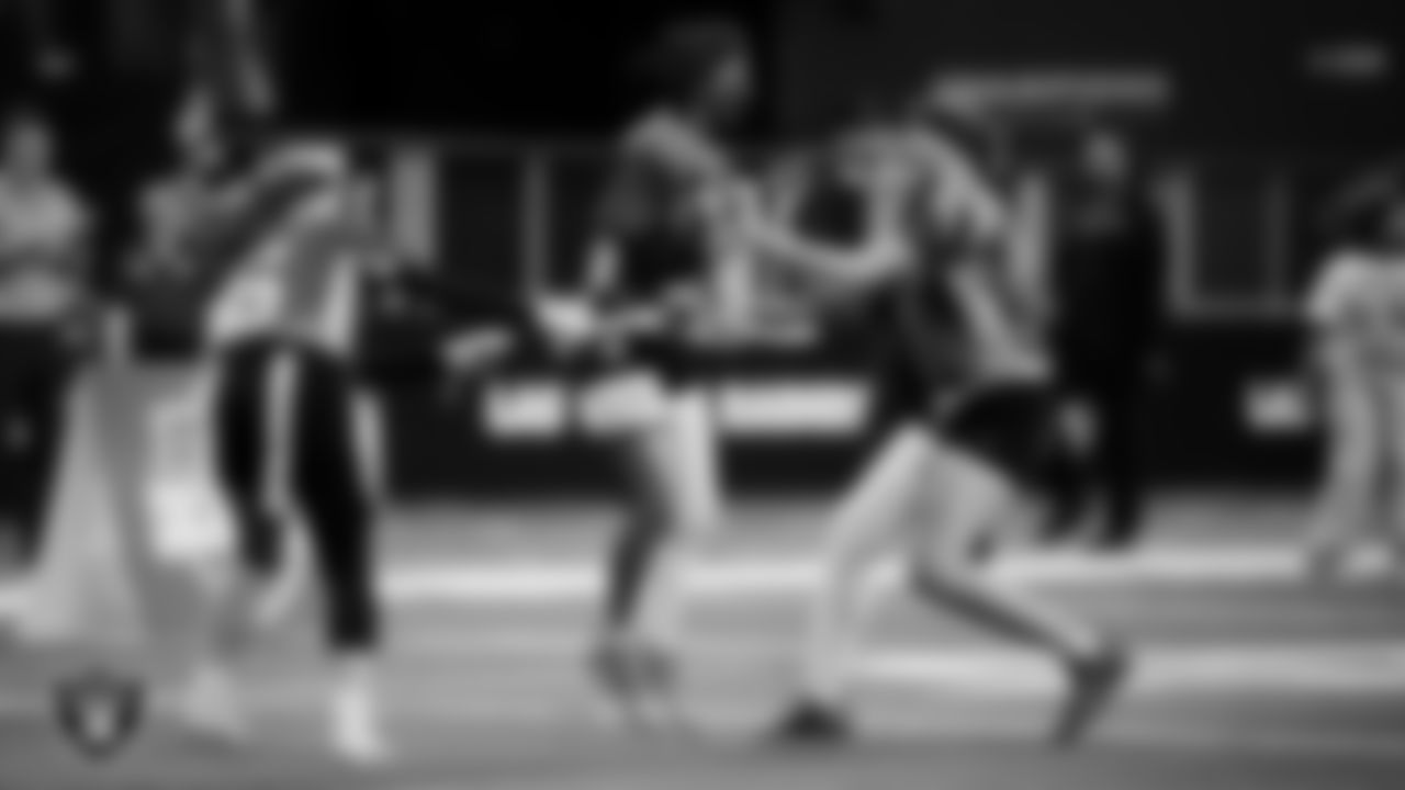 Sierra Vista High School and Green Valley High School face off in the NIAA 4A Flag Football State Championship game at Allegiant Stadium.