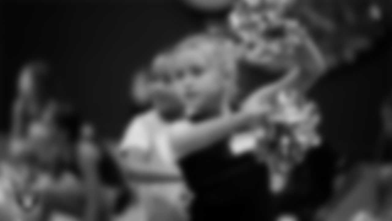 A dancer during day two of summer camp at The Studio.