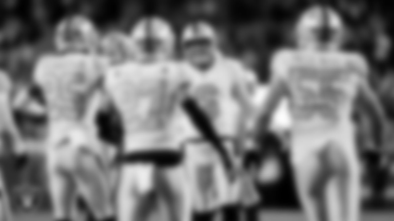 Las Vegas Raiders punter AJ Cole (6) during the regular season away game against the Denver Broncos at Empower Field at Mile High.