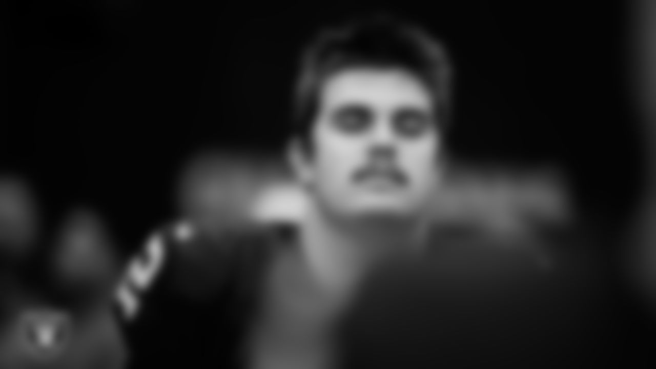 Las Vegas Raiders quarterback Aidan O'Connell (12) during the national anthem before the regular season home game against the Kansas City Chiefs at Allegiant Stadium.