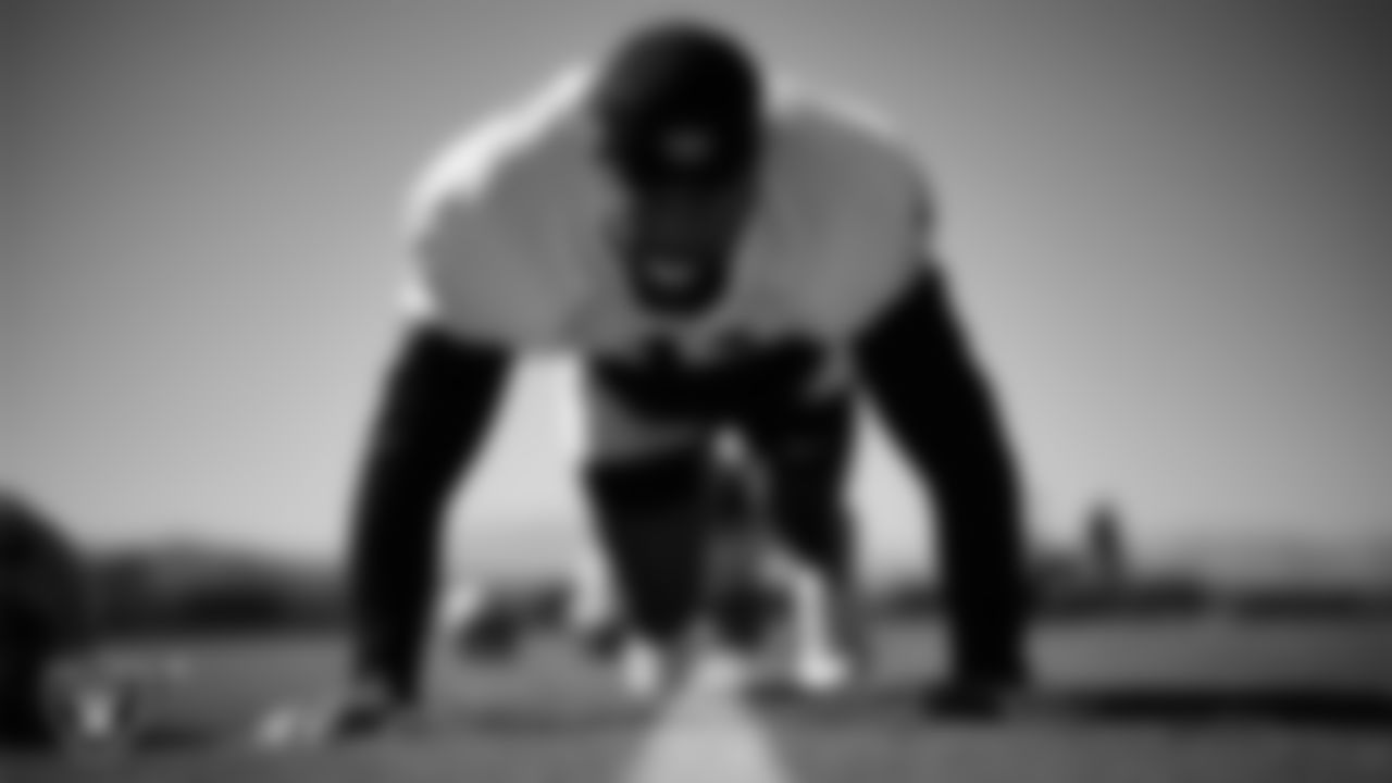 Las Vegas Raiders safety Jeremy Chinn (11) during practice at Intermountain Health Performance Center.