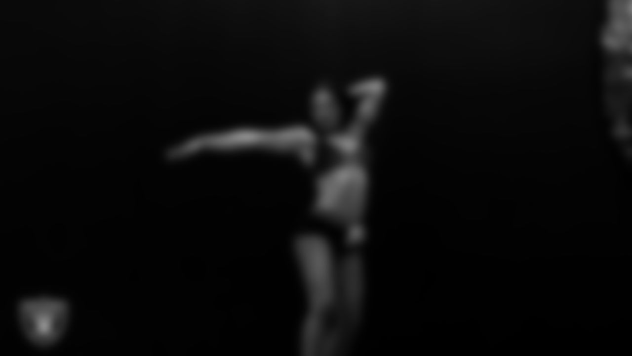 A dancer during a recruitment clinic at The Studio.