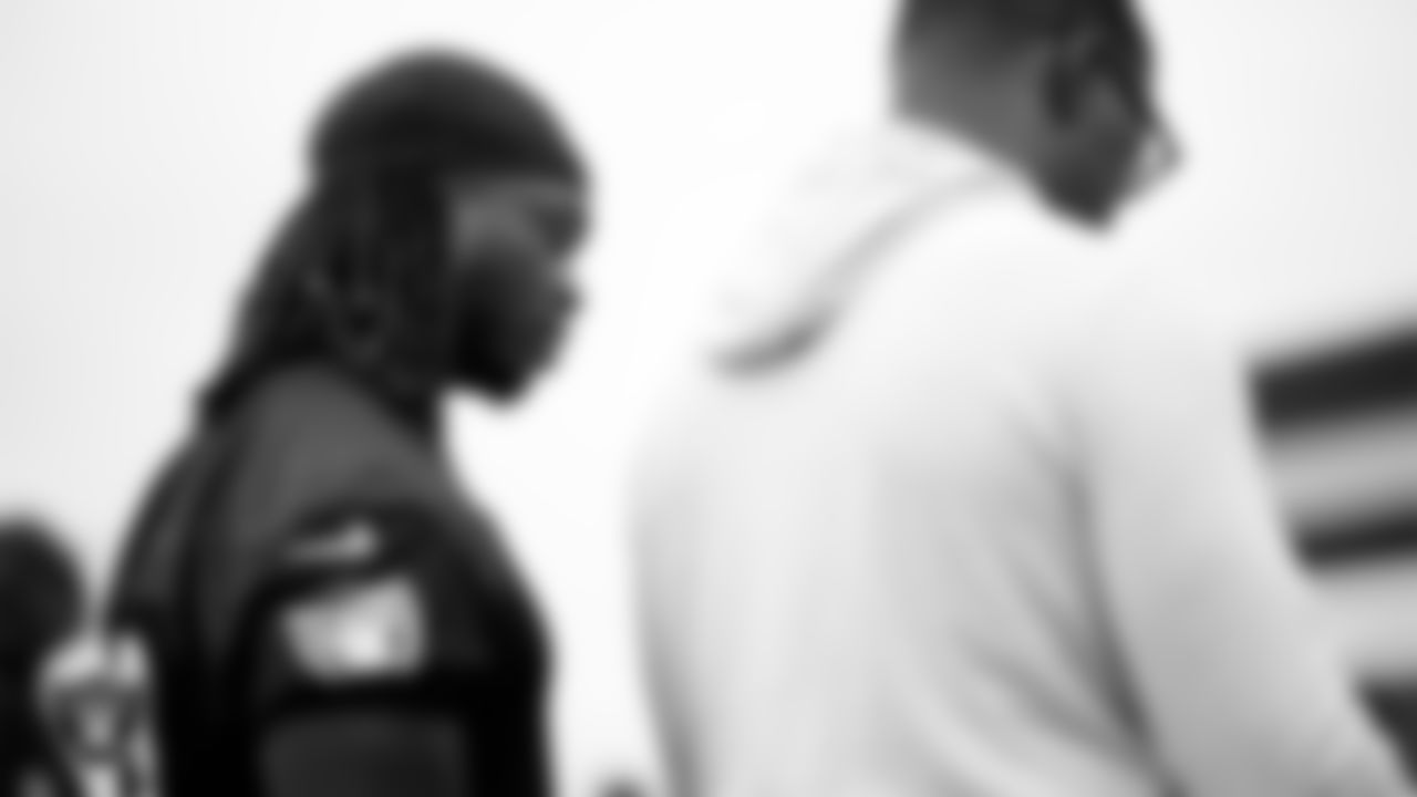 Las Vegas Raiders running back Ashton Jeanty (2) during practice at Intermountain Health Performance Center.