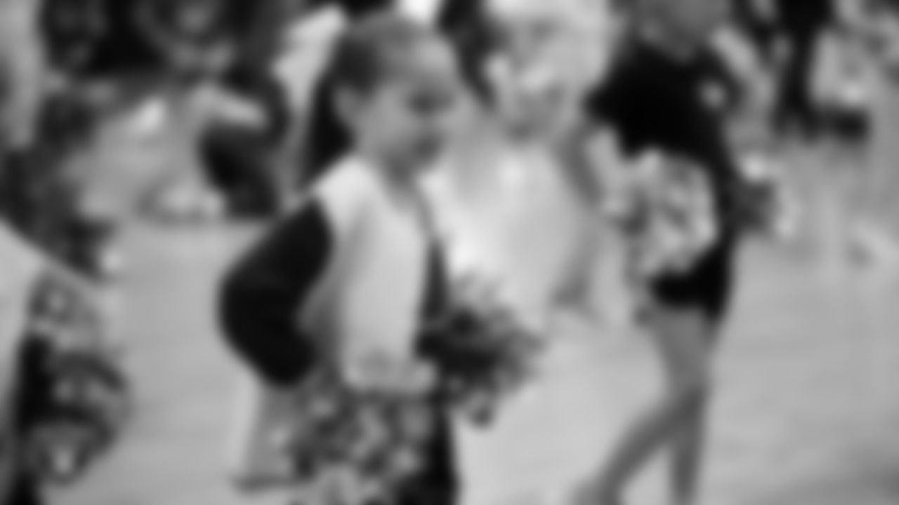 A dancer during day two of summer camp at The Studio.