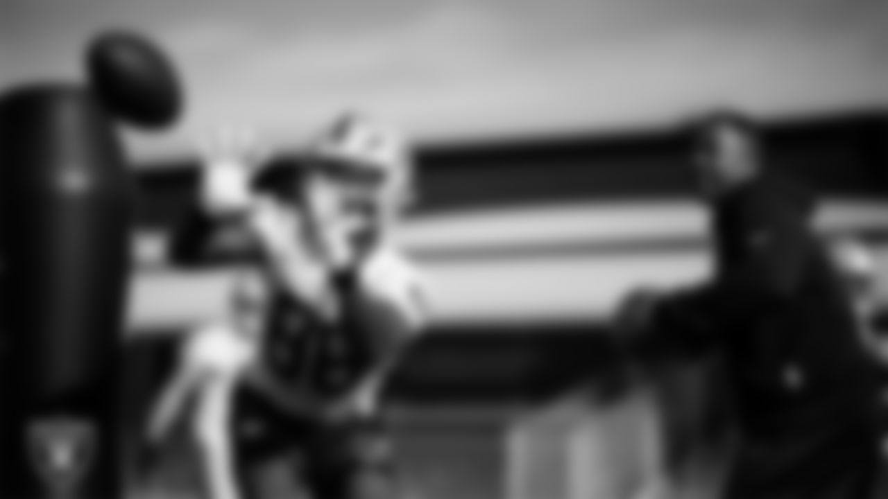 Las Vegas Raiders wide receiver Justin Shorter (88) during practice at Intermountain Health Performance Center.