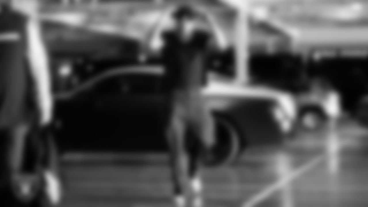 Las Vegas Raiders defensive end Maxx Crosby (98) arrives to the regular season home game against the Dallas Cowboys at Allegiant Stadium.