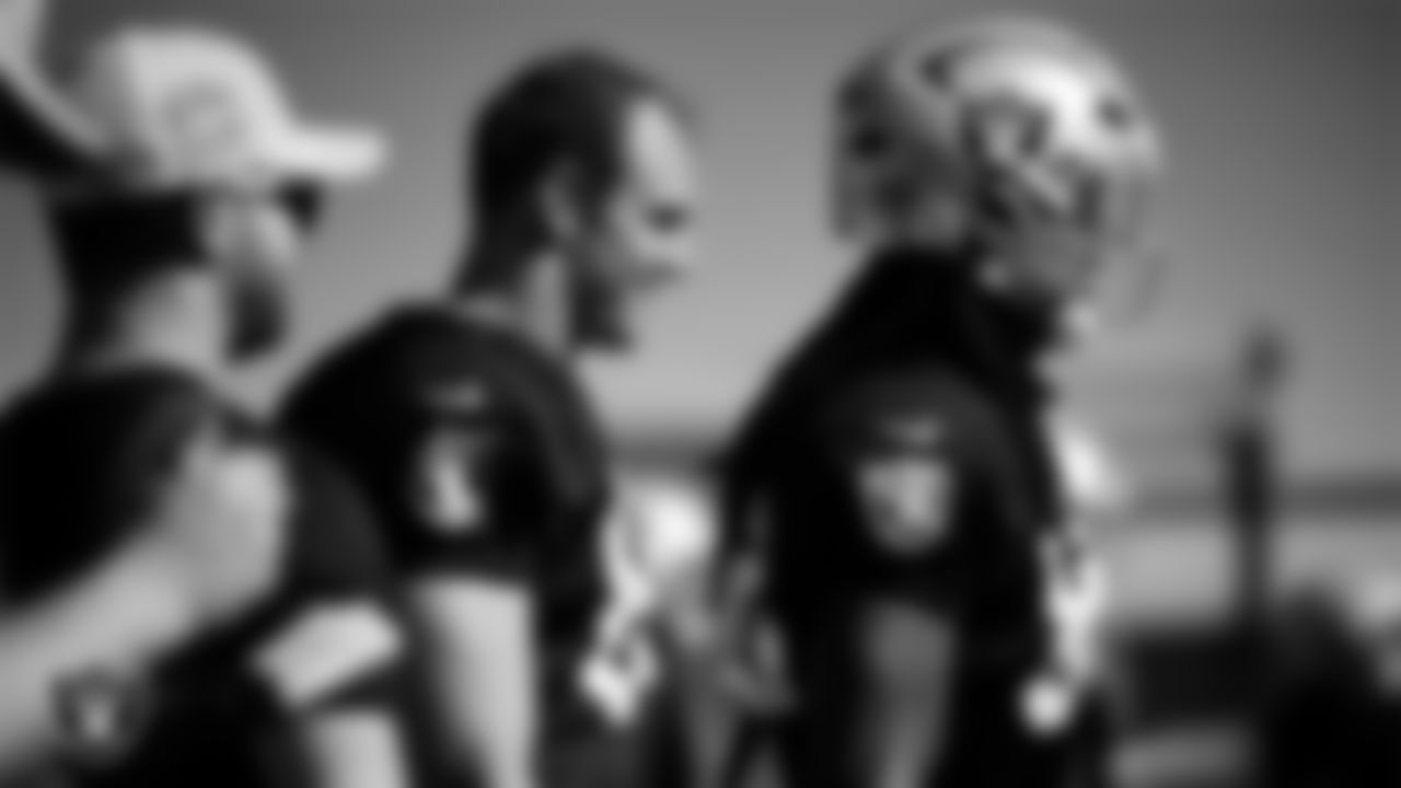 Las Vegas Raiders tight end Brock Bowers (89) during practice at Intermountain Health Performance Center.