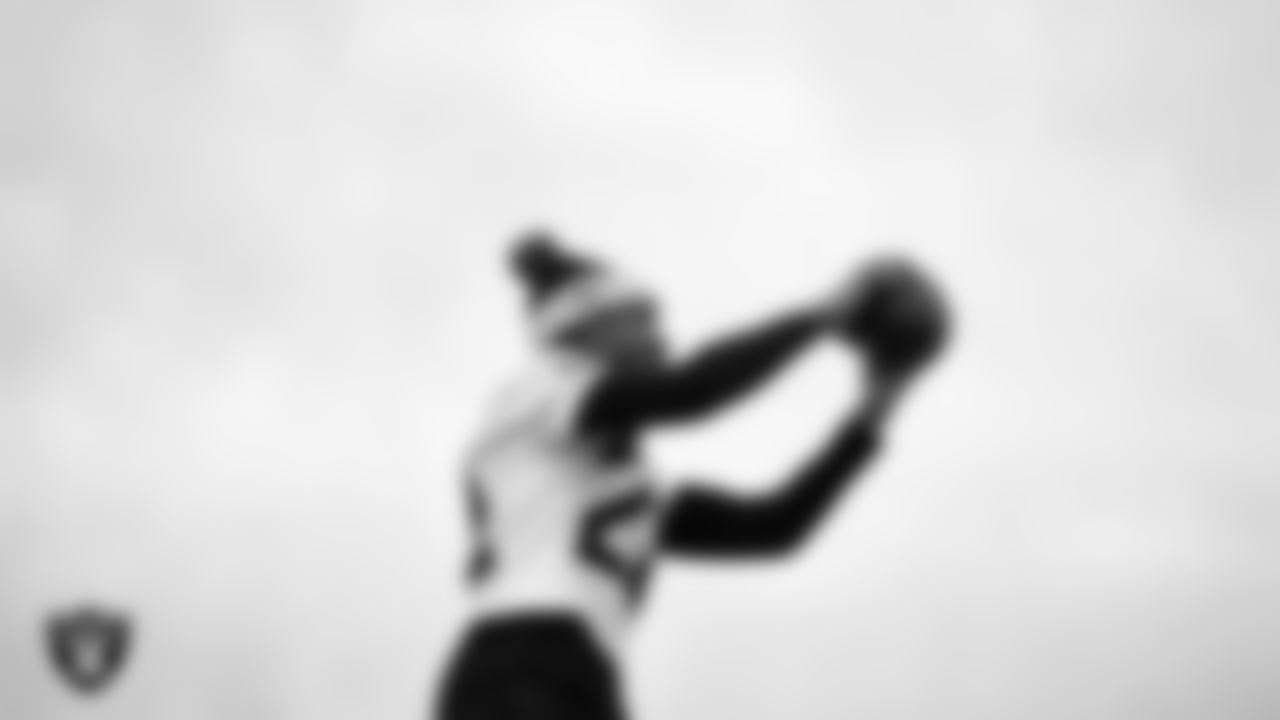 Las Vegas Raiders cornerback Eric Stokes (22) during practice at Intermountain Health Performance Center.