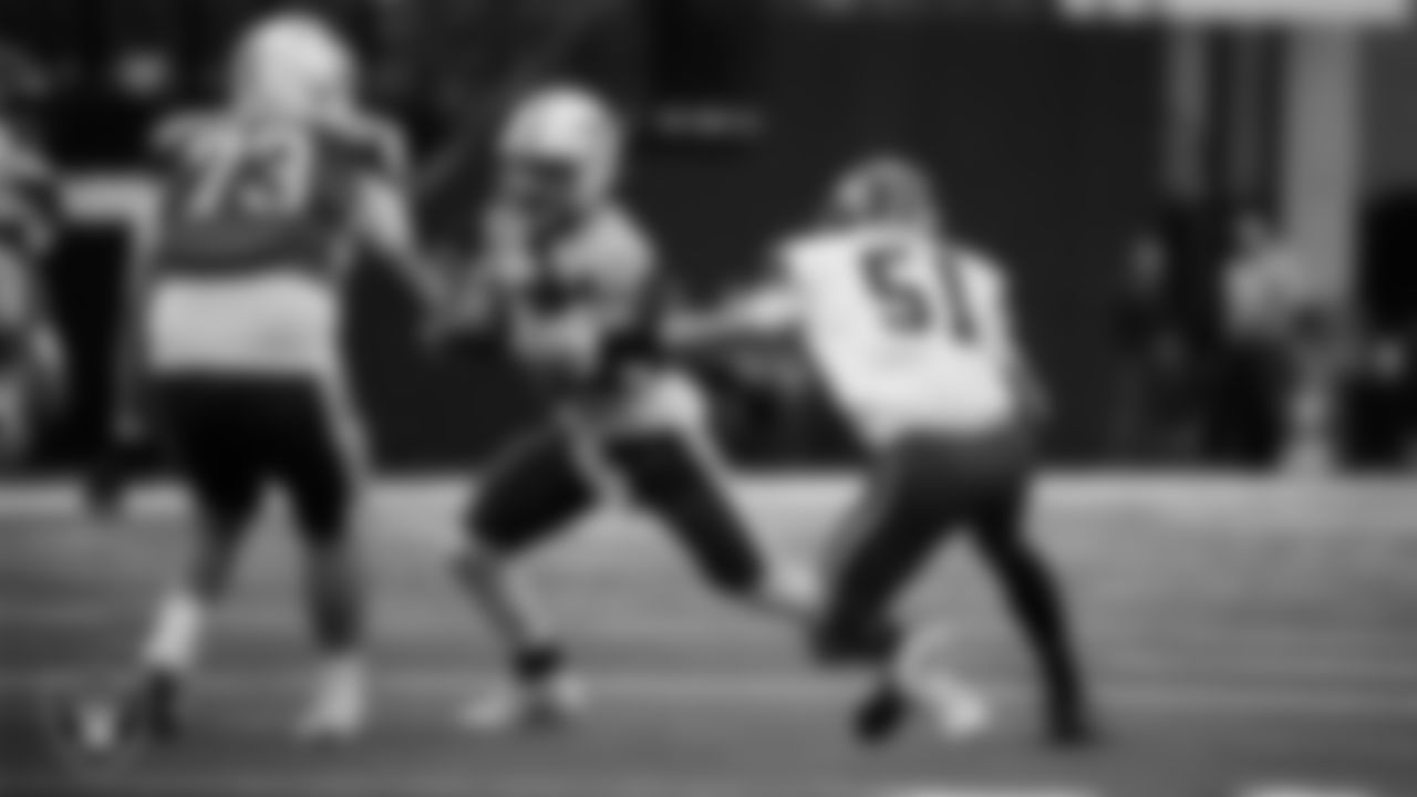 Needles High School and Pershing County High School face off in the NIAA 2A Division State Championship game at Allegiant Stadium.