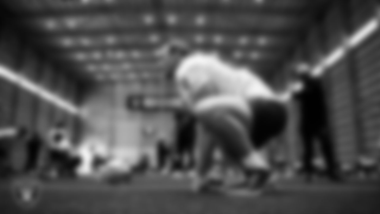 Las Vegas Raiders tight end Brock Bowers (89) at an Organized Team Activity (OTA) at Intermountain Health Performance Center.