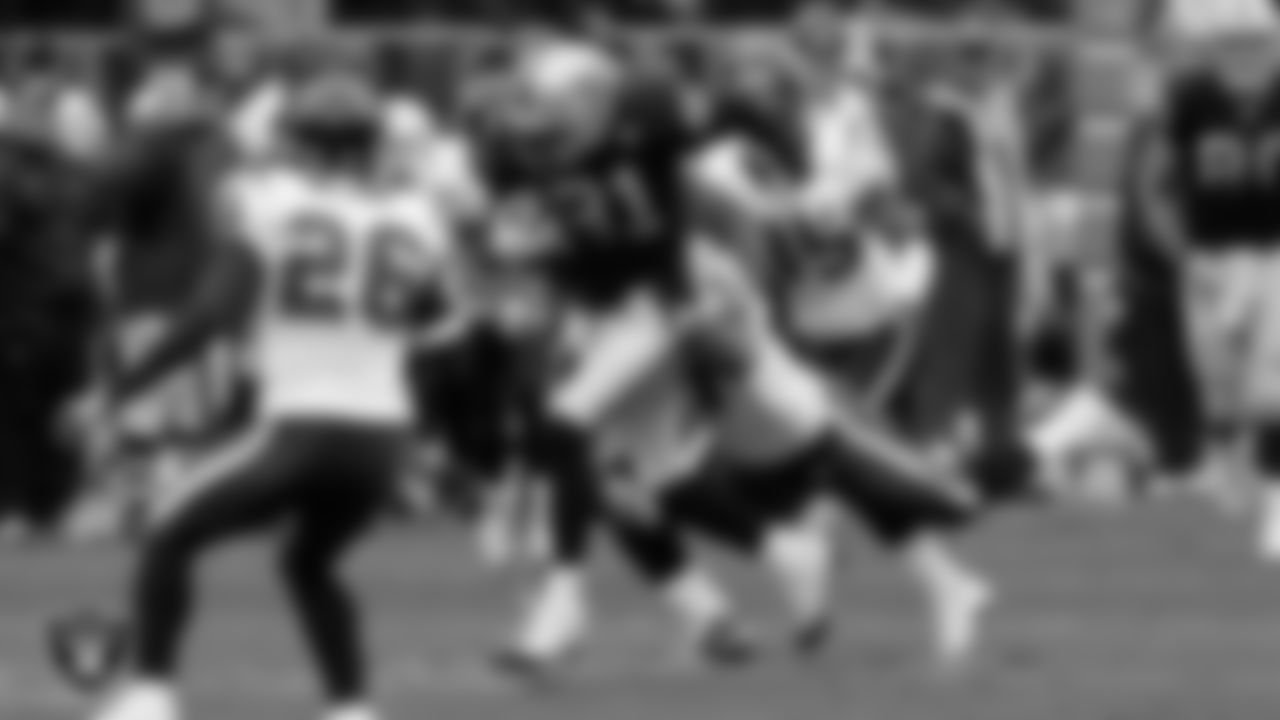 Oakland Raiders wide receiver Chaz Schilens (81) during the regular season home game against the Houston Texans at Oakland-Alameda County Coliseum, Sunday, December 21, 2008, in Oakland, Calif.