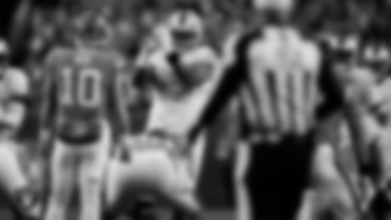 Las Vegas Raiders defensive tackle Adam Butler (69) lines up before the snap during the regular season away game against the Denver Broncos at Empower Field at Mile High.