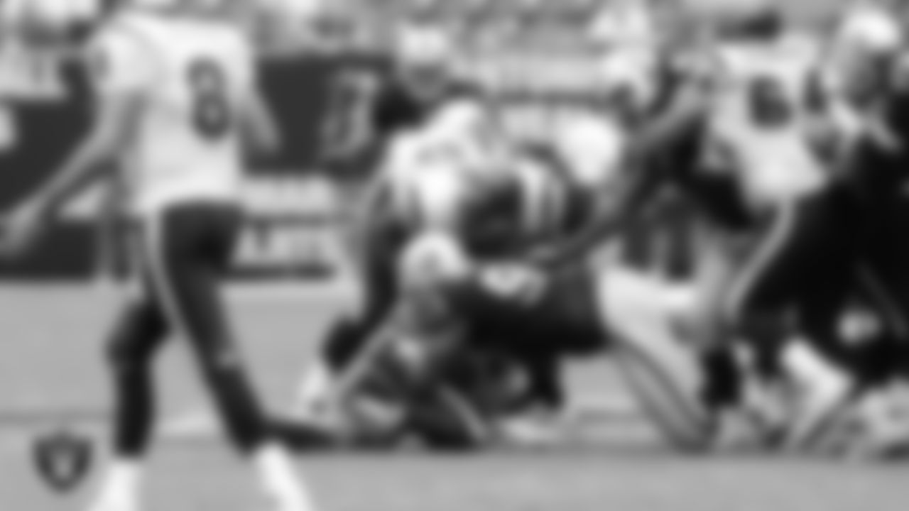 Oakland Raiders defensive end Jay Richardson (98) during the regular season away game against the Houston Texans at Reliant Stadium, Sunday, October 4, 2009, in Houston, Texas.