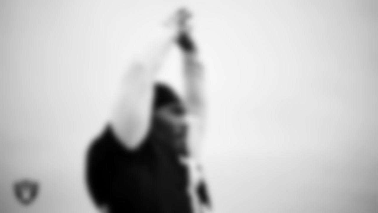 Las Vegas Raiders wide receiver DJ Turner (19) during practice at Intermountain Health Performance Center.