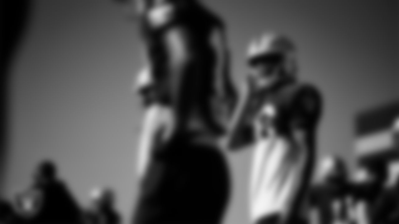 Las Vegas Raiders wide receiver Jakobi Meyers (16) during practice at Intermountain Health Performance Center.