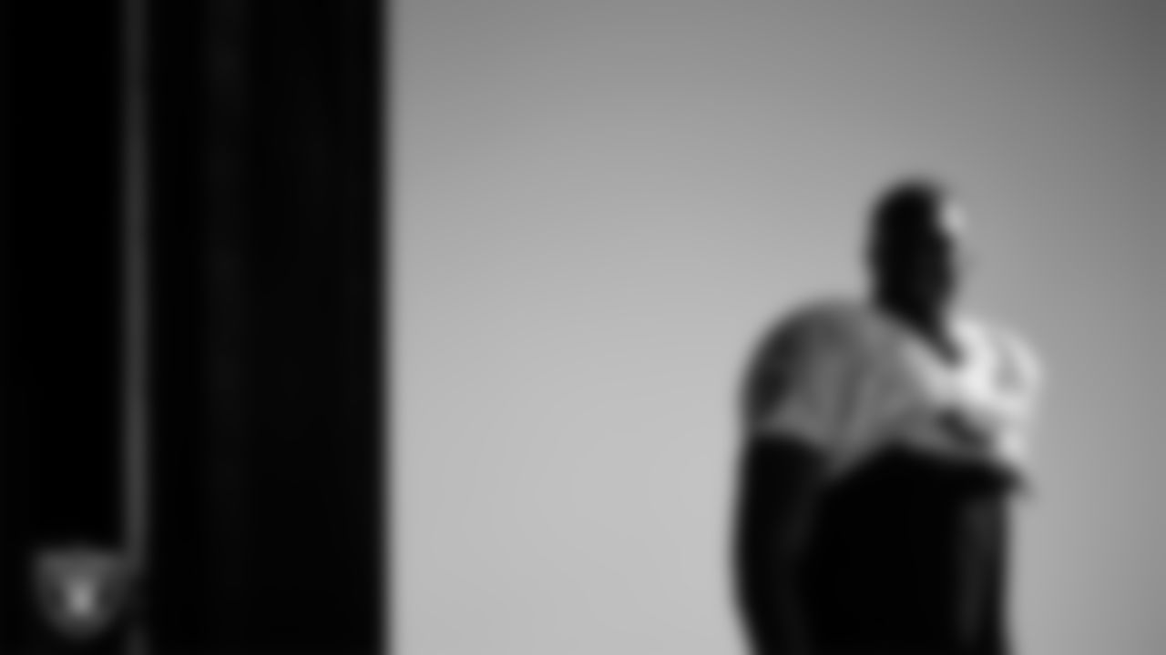 Las Vegas Raiders defensive end Tyree Wilson (9) during practice at Intermountain Health Performance Center.