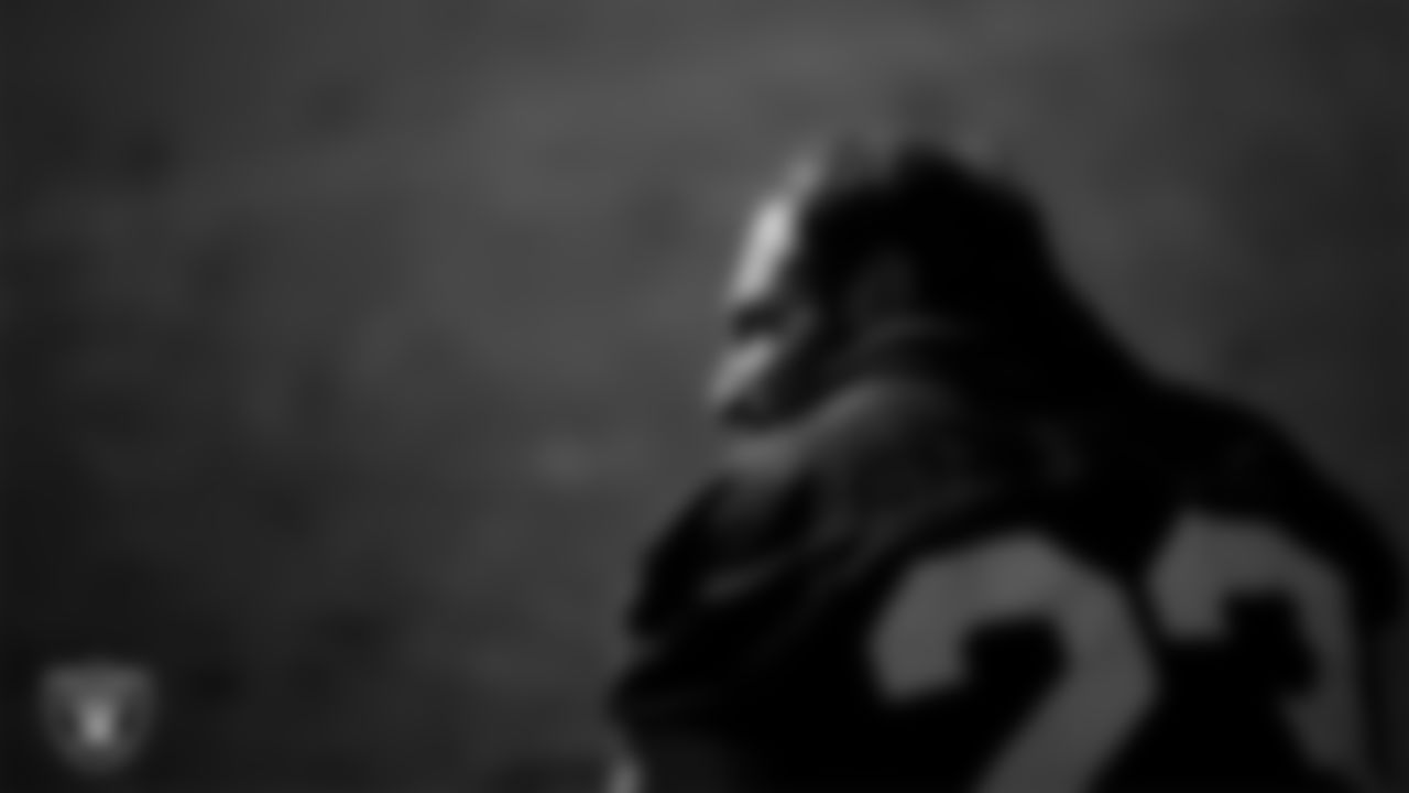 Las Vegas Raiders running back Dylan Laube (23) during practice at Intermountain Health Performance Center.