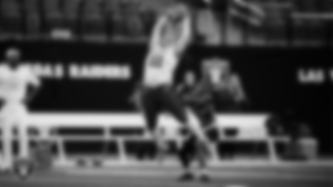 Sierra Vista High School and Green Valley High School face off in the NIAA 4A Flag Football State Championship game at Allegiant Stadium.