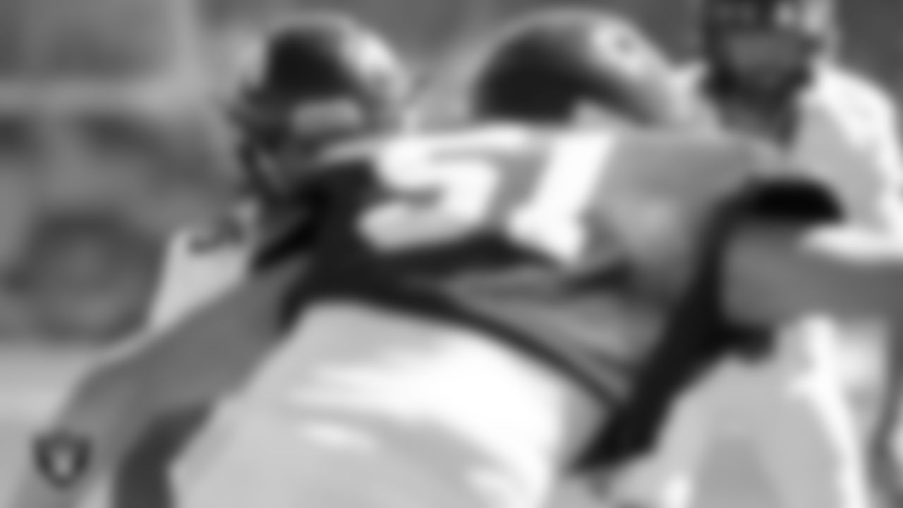 Arbor View High School football players during practice at Arbor View High School.