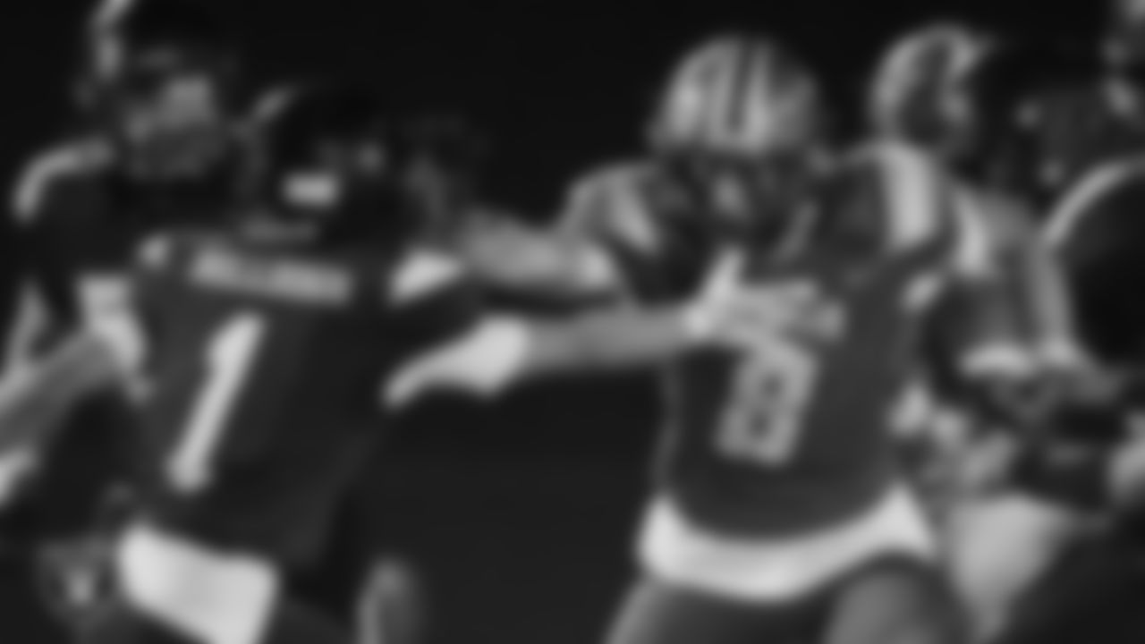 Moapa Valley High School hosts Virgin Valley High School during the Las Vegas Raiders' Football Showcase game at Moapa Valley High School.