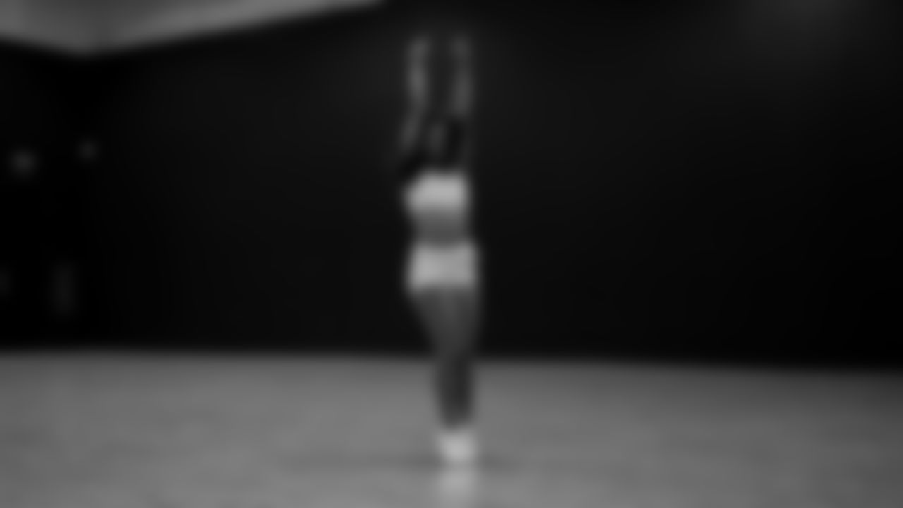 A dancer during a recruitment clinic at The Studio.