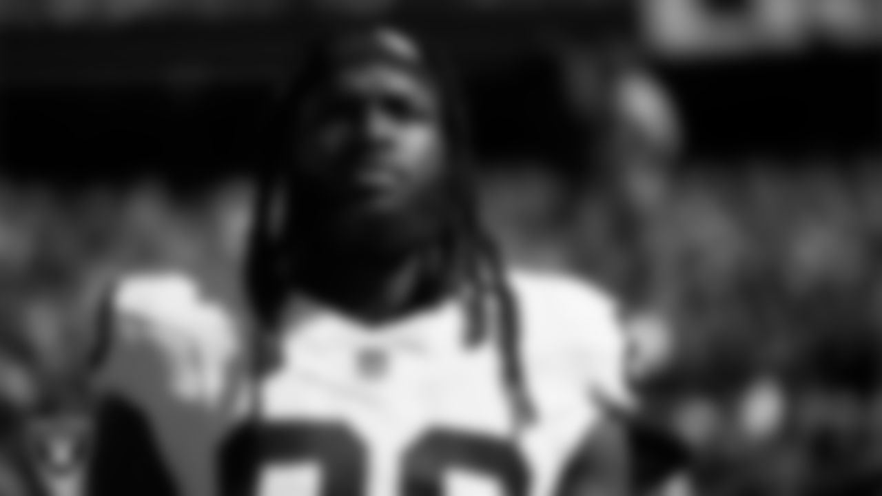 Las Vegas Raiders tight end Ian Thomas (80) during the national anthem before the regular season away game against the Kansas City Chiefs at GEHA Field at Arrowhead Stadium.