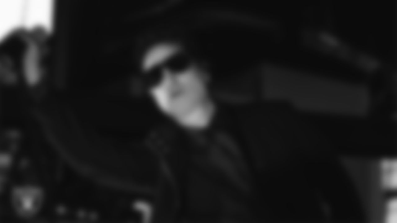 Rock band Stone Temple Pilots performs during halftime at the Las Vegas Raiders' regular season home game against the Denver Broncos at Allegiant Stadium.