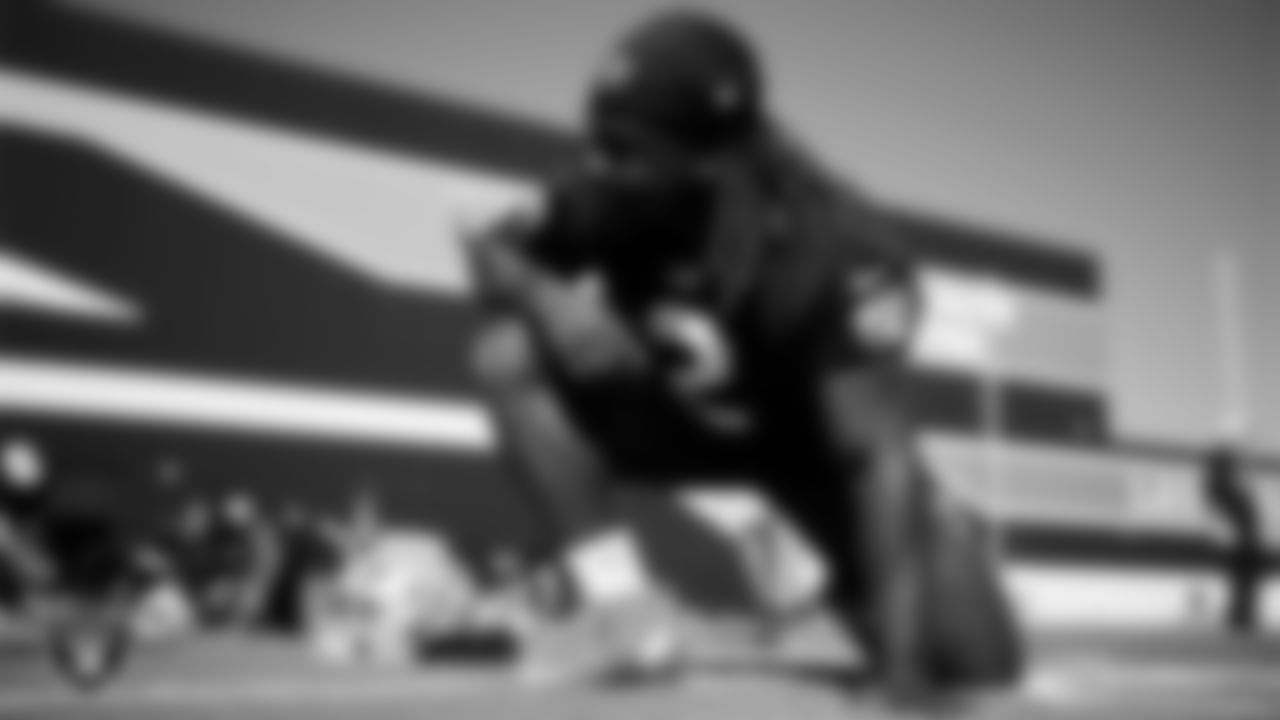 Las Vegas Raiders running back Ashton Jeanty (2) during practice at Intermountain Health Performance Center.
