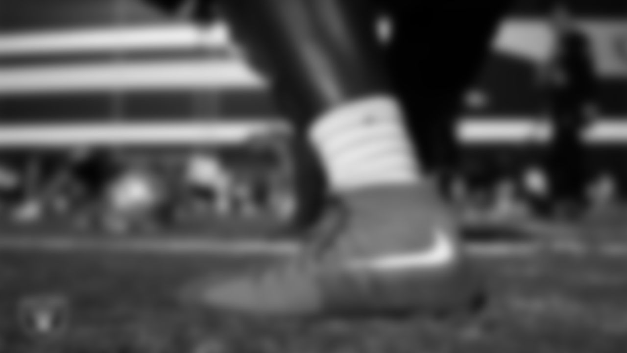 Las Vegas Raiders running back Ashton Jeanty (2) during practice at Intermountain Health Performance Center.