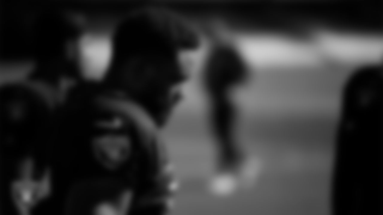 Las Vegas Raiders running back Raheem Mostert (31) during practice at Intermountain Health Performance Center.