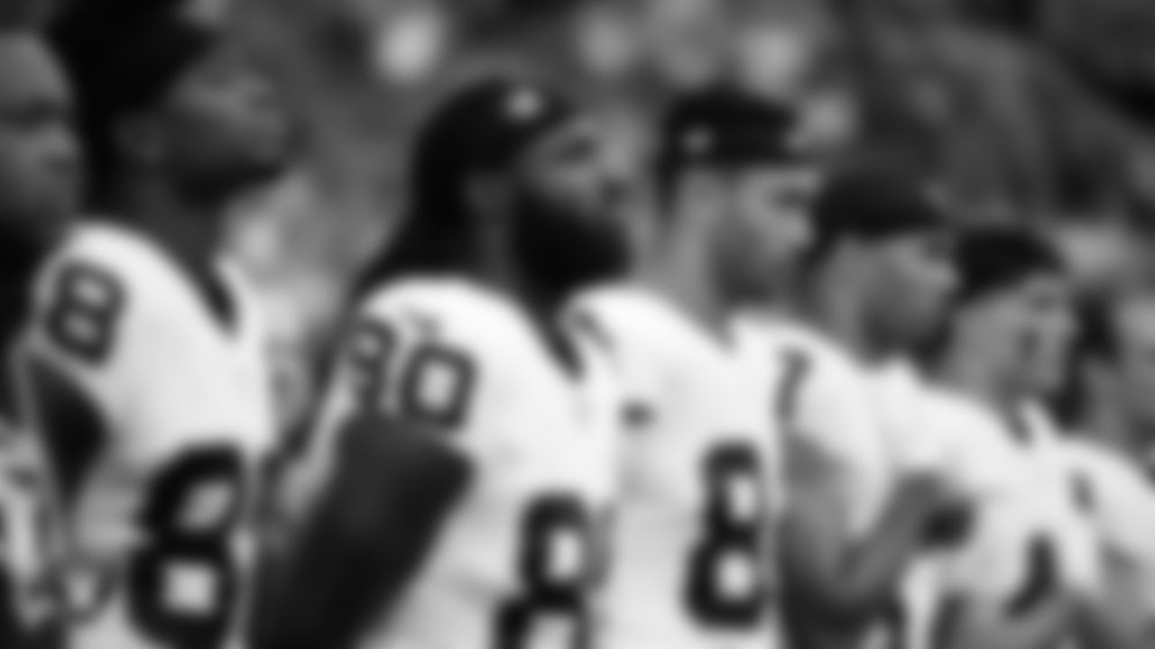 Las Vegas Raiders tight end Ian Thomas (80) during the national anthem before the preseason away game against the Seattle Seahawks at Lumen Field.
