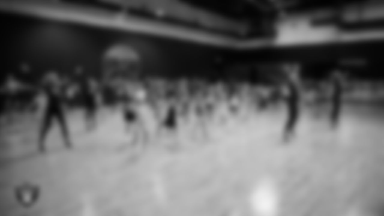 Raiderettes and dancers during day one of summer camp at The Studio.
